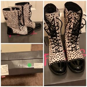 Pazito’s pony hair boots